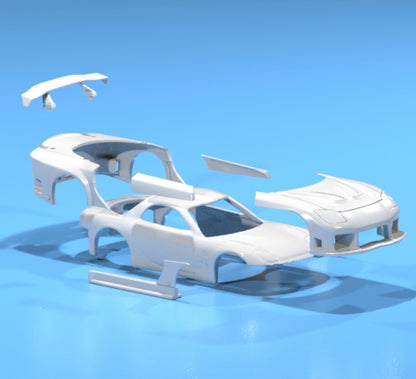 body kit for Hot Wheels Rx7 Veil side style