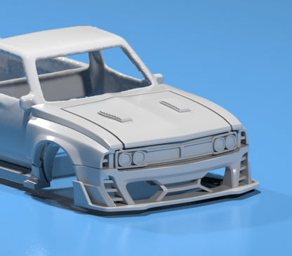 body kit for Hot Wheels Datsun 620 fatboi style