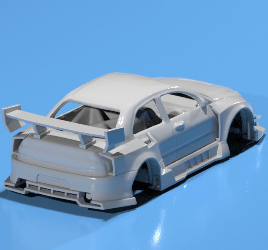 Body kit for hot wheels evo IX