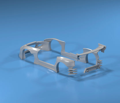 body kit for Hot Wheels Toyota Supra pandem style
