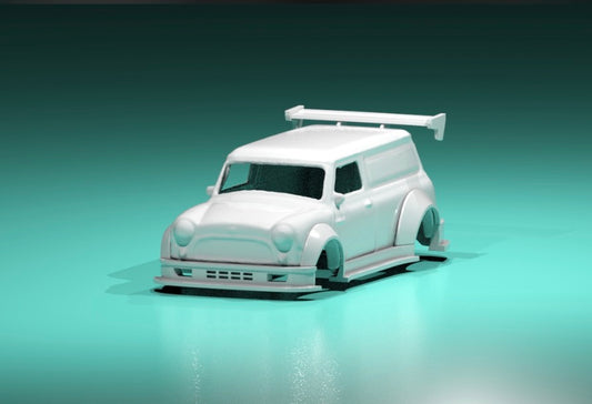 Body kit for hot wheels 67 Austin mini van