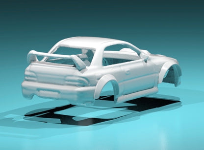 Body kit for hot wheels Subaru 22B