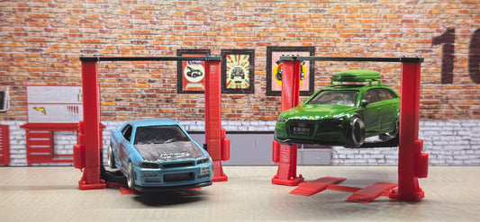 1:64 car lift for hot wheels and match box