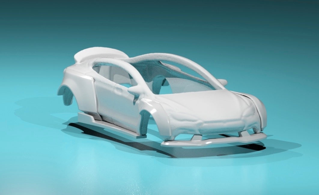 Body kit for hot wheels Tesla model S