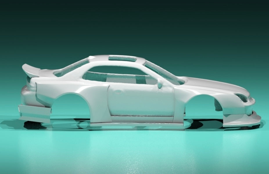 Body kit for hot wheels Honda prelude