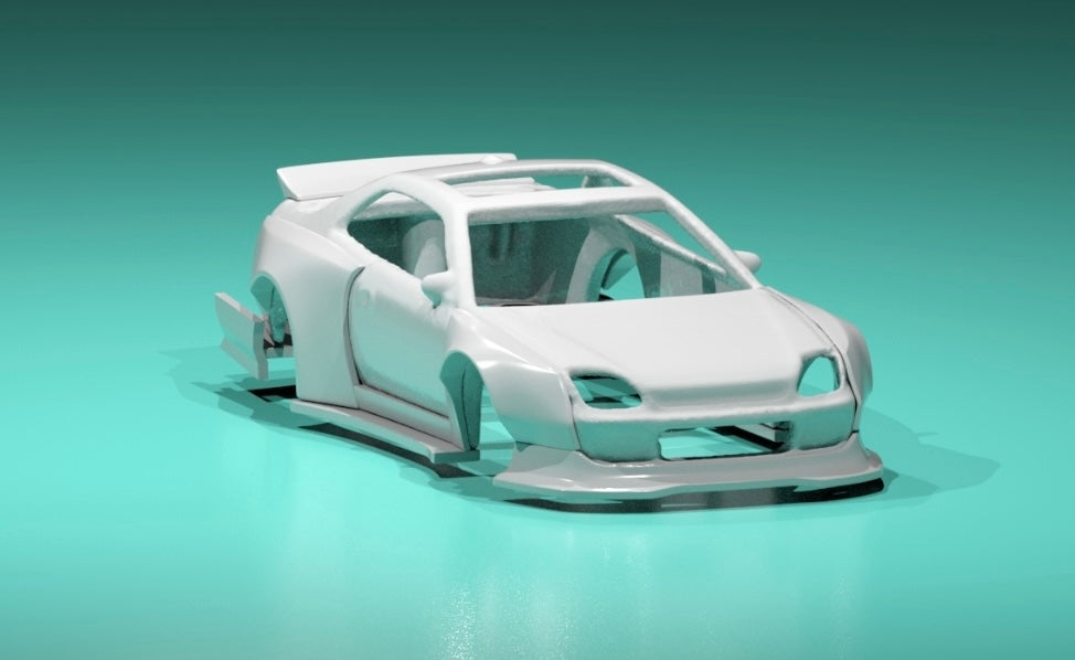 Body kit for hot wheels Honda prelude